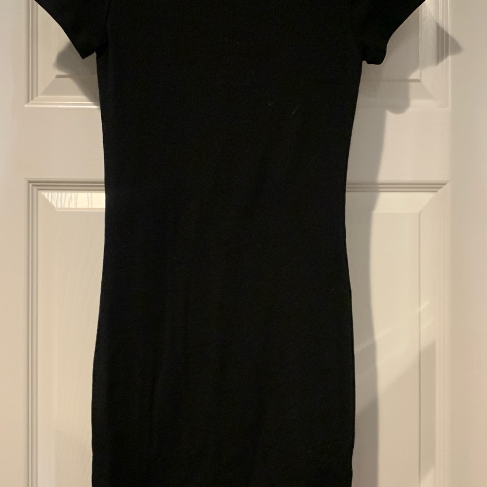 Victoria's Secret Black Fitted Dress